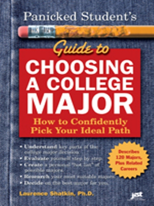 Title details for Panicked Student's Guide to Choosing a College Major by JIST Publishing - Available
